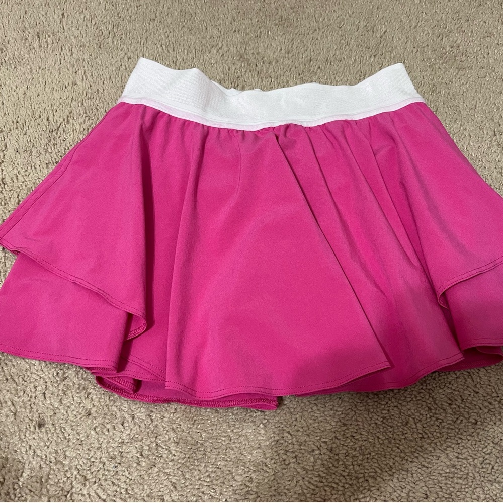 NWOT Lululemon Sonic Pink Pace Rival Skirt